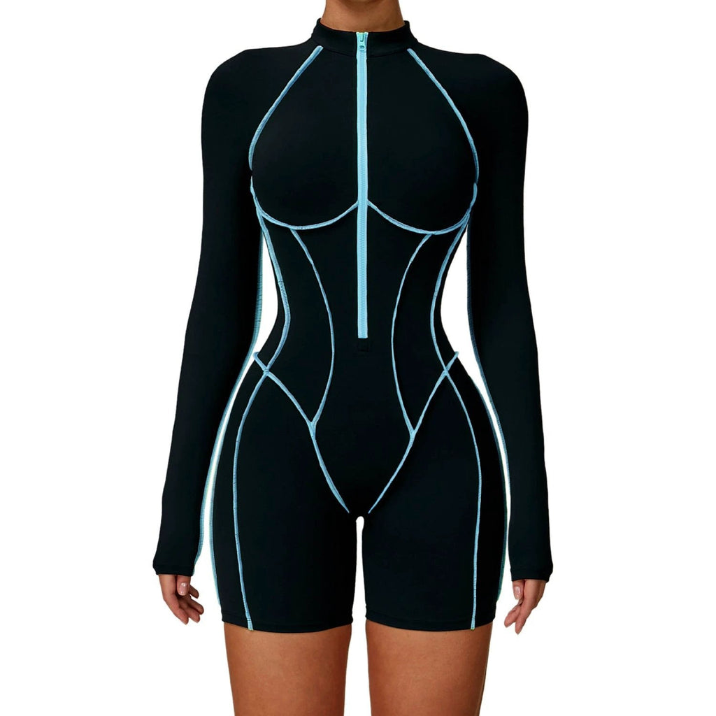 Tight Workout Clothes High-strength Sports Jumpsuit 9318